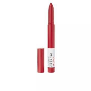 Maybelline SuperStay Ink Crayon Lipstick - 45 Hustle in Heels - Rood - Matte Lippenstift - 14 gr.