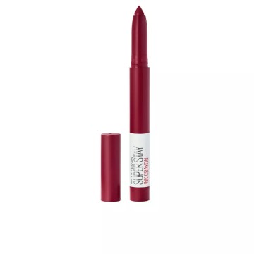 Maybelline SuperStay Ink Crayon Lipstick - 55 Make it Happen - Rood - Matte Lippenstift - 14 gr.