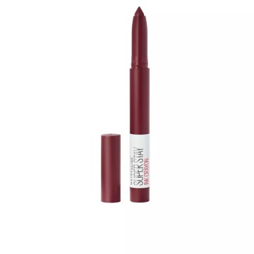 Maybelline SuperStay Ink Crayon Lipstick - 65 Settle for More - Bruin - Matte Lippenstift - 14 gr.