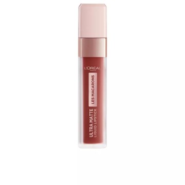 L’Oréal Paris Make-Up Designer Les Macarons Lipstick - 834 Infinite Spice - Nude - Langhoudende Matte Lippenstift - 6,7 ml