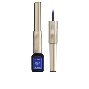 L’Oréal Paris Matte Signature Eyeliner van Superliner - Matte Liquid Eyeliner - 02 Blue - Blauwe waterproof Eyeliner, Blauw
