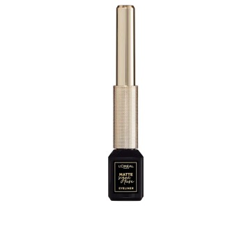 L’Oréal Paris Make-Up Designer Matte Signature Eyeliner van Superliner - Matte Liquid Eyeliner - 01 Black Signature - Zwarte