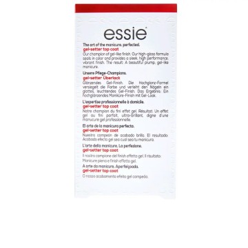 Essie Top Coat nagelverzorging - gel.setter - geleffect topcoat - 13,5 ml