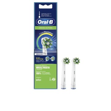 Oral-B CrossAction Opzetborstel Met CleanMaximiser-technologie, Verpakking Van 2 Stuks