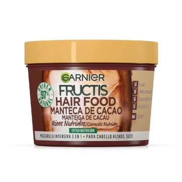 FRUCTIS HAIR FOOD manteca de cacao mascarilla rizos nutridos
