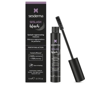 SESLASH BLACK regenerating mascara for eyelashes black 5 ml