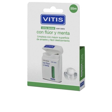 VITIS dental tape with fluoride and mint duo 2 u