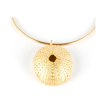 ELASTIC TRENC necklace shiny gold 1 u