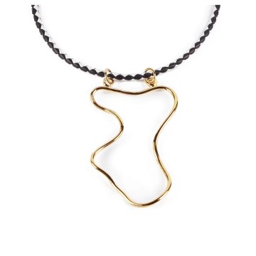 MALAWI necklace shiny gold 1 u