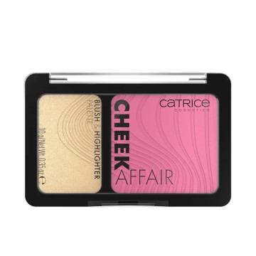 CHEEK AFFAIR blush & highlighter palette 10 gr