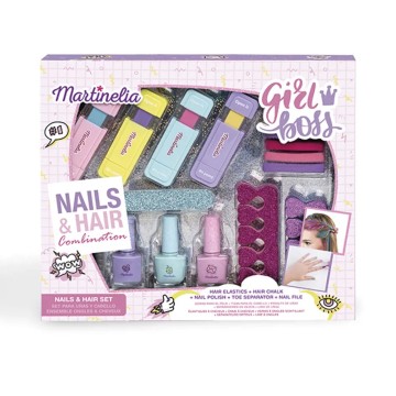 SUPER GIRL HAIR & NAILS LOTE 16 pz