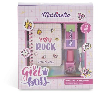 SUPER GIRL BEAUTY SET & NOTEBOOK 4 pcs