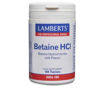 Betaine Hci 324 Mg and Pepsin 5 Mg 180 Capsules