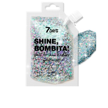 SHINE, BOMBITA! glitter gel...