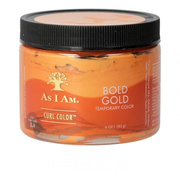 CURL COLOR bold gold...